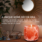 Himalayan Pink Salt Tea Light Holder by Pride of India