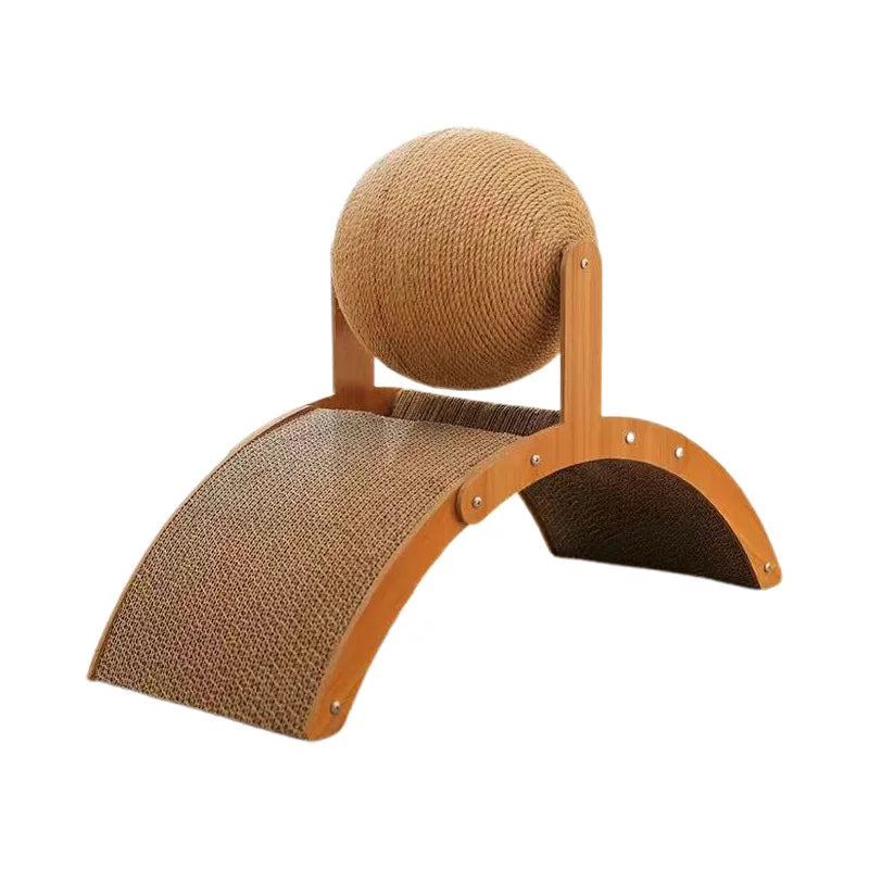 SisalSpin™ Cat Ball  — Playful Scratching & Exercise