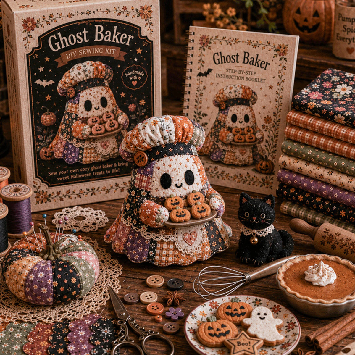 GhostStitch™ DIY Kit — Craft Cozy Halloween Magic