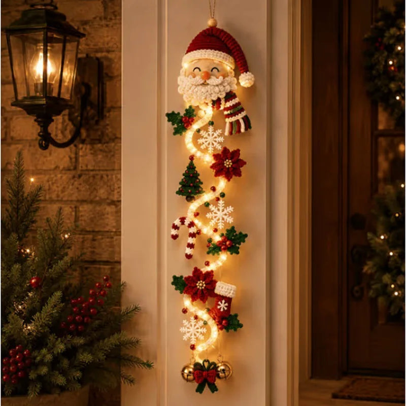 MerryCascade™ Door Hanger — Glowing Christmas Cheer