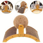 SisalSpin™ Cat Ball  — Playful Scratching & Exercise