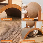 SisalSpin™ Cat Ball  — Playful Scratching & Exercise