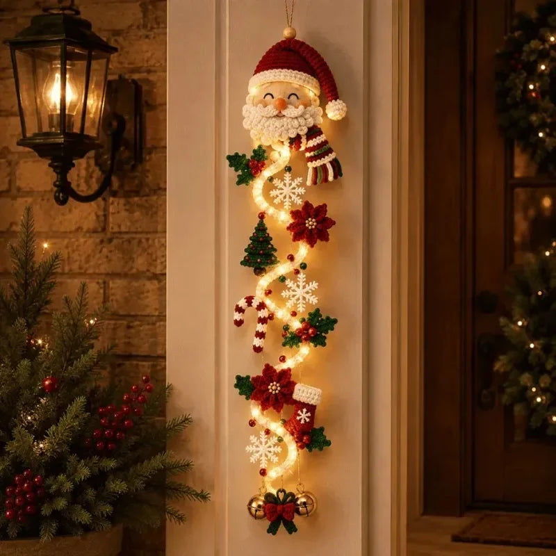 MerryCascade™ Door Hanger — Glowing Christmas Cheer